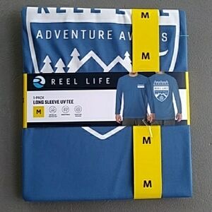 Reel Life Blue Long Sleeve UV Tee